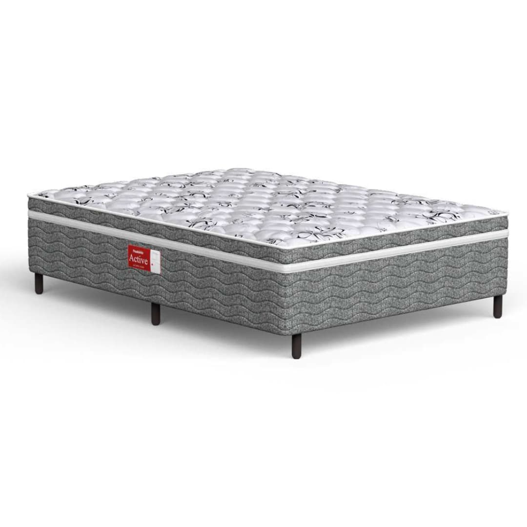 Cama Box Completa Probel Casal 55 cm