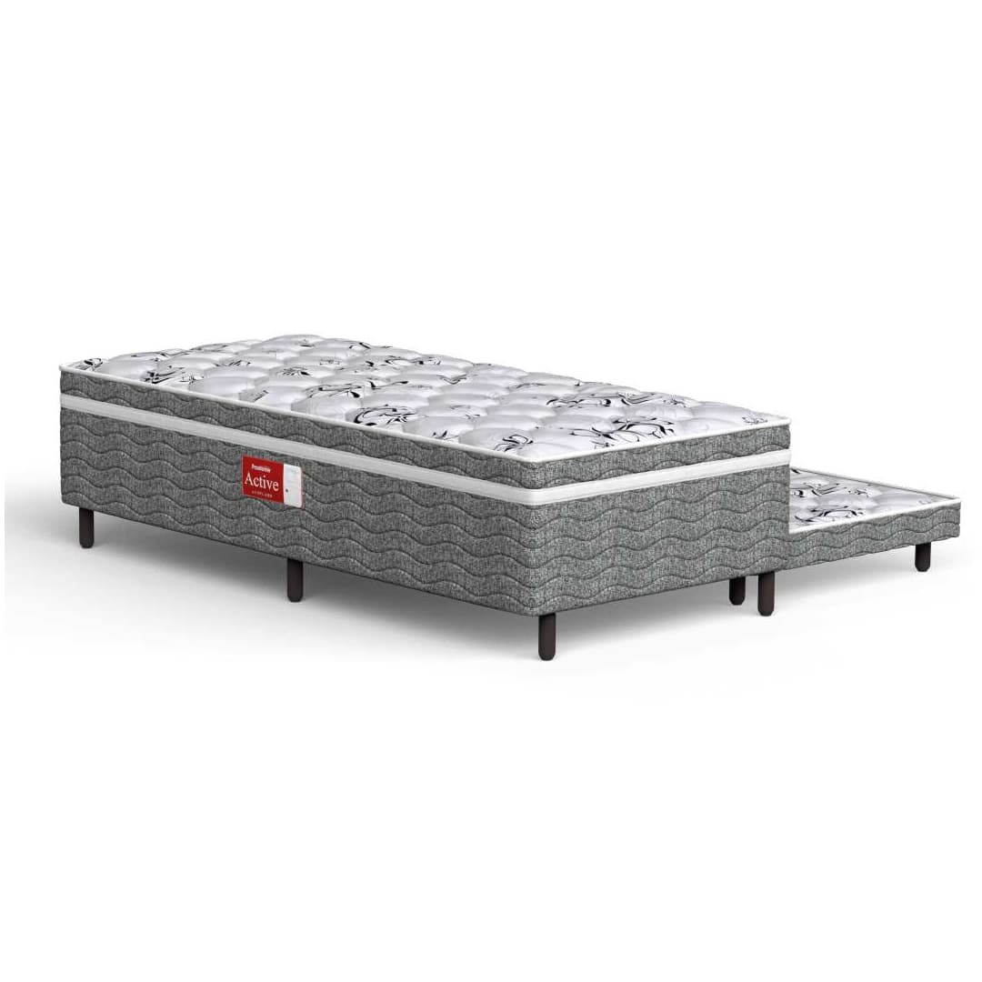 Bicama Box Solteiro Probel 4 em 1 – Cama Auxiliar Integrada